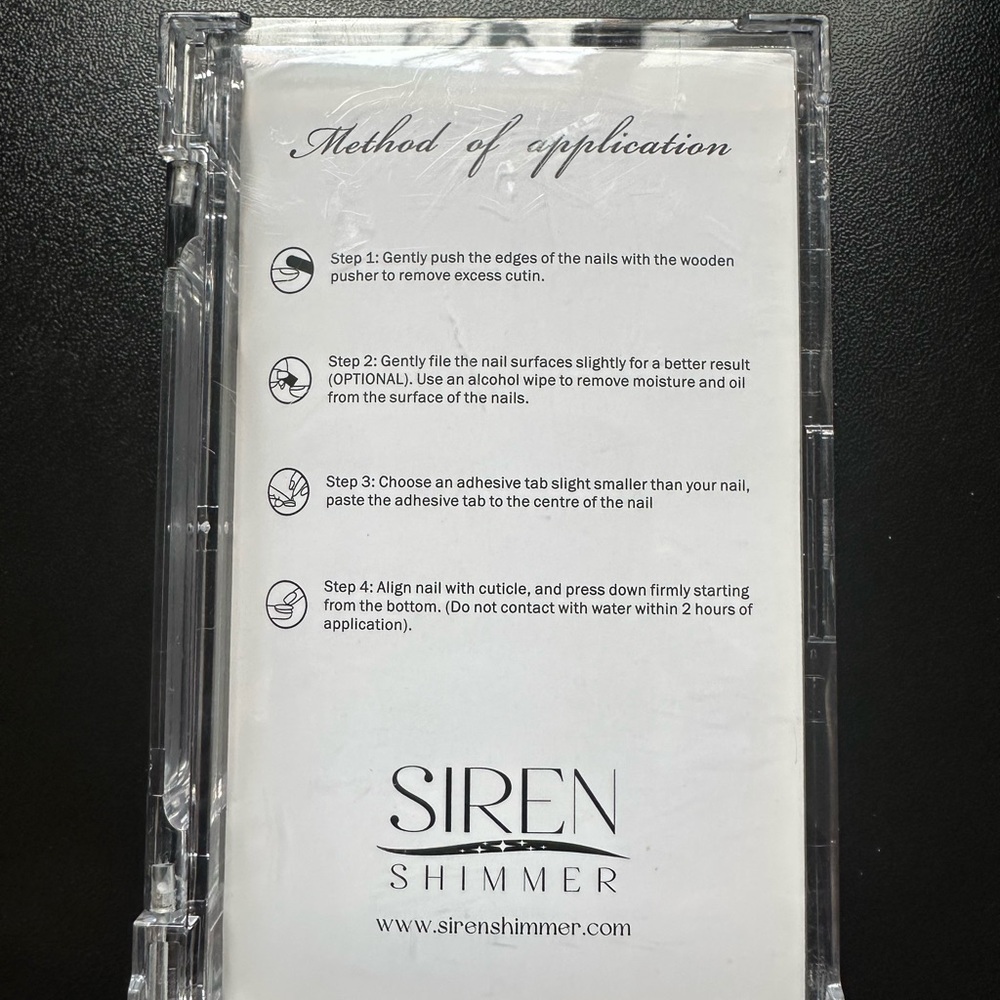 Siren Shimmer Pink Nail Set - Picture 2 of 5